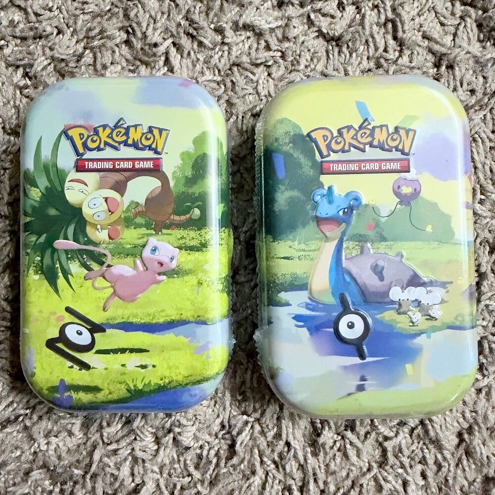 Pokemon TCG: 30th Celebrations MINI Tins (Lot of 2) NEW Viral